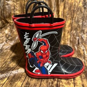 Spider-Man Marvel Kids Rain Boots Size 13
